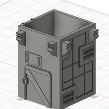 Mi proyecto del curso: Introducción al diseño e impresión en 3D. Un progetto di 3D, Design industriale, Product design, Modellazione 3D e Progettazione 3D di Rene Andres Quintanilla Benitez - 16.06.2024