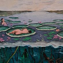 Akeraq. Oil Painting project by Roberto Oñat Wallace - 05.08.2023