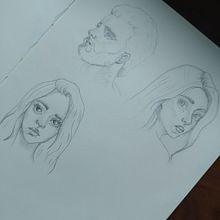 Mi proyecto del curso: Sketchbook de retrato: explora el rostro humano. Sketching, Drawing, Portrait Drawing, Artistic Drawing, and Sketchbook project by ramirezrsofia5 - 06.20.2024