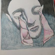 Mi proyecto del curso: Retrato creativo en claroscuro con lápiz. Un projet de Illustration traditionnelle, Dessin au cra, on, Dessin de portrait, Dessin artistique, Dessin aux cra , et ons de couleur de Enrique - 20.06.2024