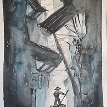 My project for course: Expressive Watercolor Painting: Create Compelling Illustrations. Fine Arts, Painting, and Watercolor Painting project by wojciech_nowak - 06.20.2024