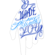 Mi proyecto del curso: Lettering para tatuajes. Calligraph, Lettering, and Tattoo Design project by Valeria María Expósito Francisco - 06.20.2024
