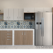 Mi proyecto del curso: Remodelacion de Cocina. Architecture, Interior Design, Decoration, and Spatial Design project by Gabriela Fernández - 06.21.2024