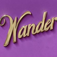 Wander - 3D Chrome Letters in Procreate. T, pograph, T, pograph, and Design project by Monica - 06.21.2024