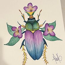 Mi proyecto del curso: Dibujo y composición naturalista en acuarela. Ilustração tradicional, Desenho, Pintura em aquarela e Ilustração naturalista projeto de Liliana González - 21.06.2024