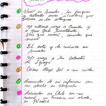 Mi proyecto del curso: Gimnasio de escritura: de la hoja en blanco a la práctica cotidiana. Un projet de Écriture, Créativité, Storytelling, Narration , et Écriture créative de milyquinterosemeco - 21.06.2024
