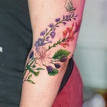 Meu projeto do curso: Tatuagem colorida realista . Tattoo Design project by Paola Felintro da Silva - 06.22.2024