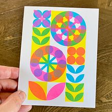 Feelin' Groovy. Een project van Craft, Grafisch ontwerp, Patroonontwerp, Printen y Ontwerp van briefpapier van Florence Turnour - 21.06.2024