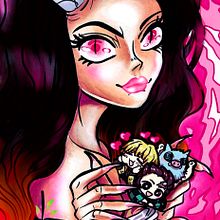 Meu projeto do curso: Ilustração digital de personagens mangá. Een project van Traditionele illustratie, Ontwerp van personages, Stripboek, Digitale illustratie y Manga van Paola Felintro da Silva - 22.06.2024