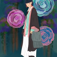 My project for course: Atmospheric Painting in Procreate: From Concept to Color. Un proyecto de Ilustración digital, Dibujo digital, Ilustración editorial y Dirección de arte de Kitty Wong - 20.06.2024