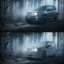 Jeep Night Eagle. Pós-produção fotográfica projeto de Flavio Pereira Teixeira - 23.06.2024