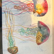 Mi proyecto del curso: Técnicas modernas de acuarela. Traditional illustration, Fine Arts, Painting, and Watercolor Painting project by Susy Ramirez - 06.21.2024