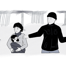 Mi progreso (Proyecto final del curso "Ilustración de storyboards"). Advertising, Film, Video, TV, Film, Drawing, Stor, telling, Stor, board, and Script project by J. Mario Torri - 06.23.2024
