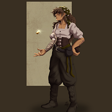 Meu projeto do curso: Concept art para design de personagens e worldbuilding. Un progetto di Character design, Illustrazione digitale, Arte concettuale, Disegno digitale, Pittura digitale e Illustrazione tradizionale di Júlia Inácio - 22.06.2024