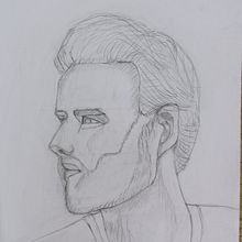 My project for course: Portrait Sketchbooking: Explore the Human Face. Sketching, Drawing, Portrait Drawing, Artistic Drawing, and Sketchbook project by erika_draw - 06.21.2024