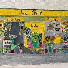 Mi proyecto del curso: Ilustración urbana en acuarela: retrata tu ciudad. Painting, Drawing, Watercolor Painting, and Architectural Illustration project by decelis_ines - 06.27.2024