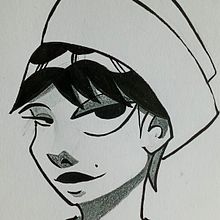 Portrait Sketch. Traditional illustration, and Character Design project by Valentino Mendoza - 06.27.2024