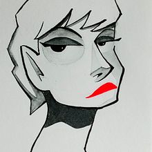 Portrait Sketch. Traditional illustration, and Character Design project by Valentino Mendoza - 06.27.2024