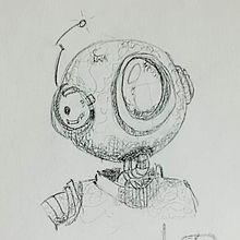 Astronaut Sketch. Traditional illustration, and Character Design project by Valentino Mendoza - 06.27.2024