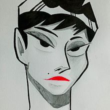Portrait Sketch. Traditional illustration, and Character Design project by Valentino Mendoza - 06.27.2024