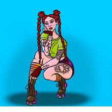 Mi proyecto del curso: Creación de personajes estilo urbano. Ilustração tradicional, Design de personagens, Ilustração digital, e Concept Art projeto de Richerlys Desantiago - 27.06.2024