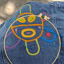My project for course: Contemporary Embroidery With Traditional Mexican Needlework. Arts, Crafts, Embroider, Fiber Arts, and Textile Design project by Michelle Perez - 06.25.2024