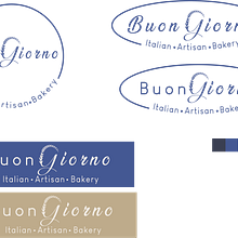 logo boungiorno . Un proyecto de Diseño gráfico de Alejandra Neira Rodriguez - 28.06.2024
