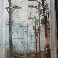 Mi proyecto del curso: Pintura expresiva con acuarela: crea ilustraciones cautivadoras. Un projet de Beaux Arts, Peinture , et Aquarelle de Santi Jimenez D - 28.06.2024