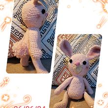 Mi proyecto del curso: Amigurumis de animales con crochet. Design de brinquedos, Tecido, DIY, Crochê, Amigurumi, e Design têxtil projeto de HILDA PATRICIA GARZON HERRERA - 29.06.2024