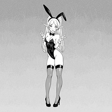 FanArt frieren. Un proyecto de Manga, Ilustración digital, Diseño digital y Diseño de personajes de Alberto Barrea Guzmán - 15.06.2024