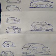 Mi proyecto del curso: Diseño de automóviles: el boceto. Design, Industrial Design, Product Design, and Sketching project by cristiandresmdlvb - 06.29.2024