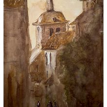 My project for course: Watercolor Fundamentals: Light and Color. Painting, Watercolor Painting, and Architectural Illustration project by Giancarlo Sandoval - 06.29.2024