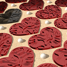 The Computational Hearts. Un progetto di Design, Product design e Modellazione 3D di Anastasiia Popova - 05.02.2024