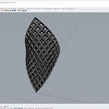 Il mio progetto del corso: Modellazione di pattern 3D con Rhino Grasshopper. Un proyecto de 3D, Arquitectura, Diseño, creación de muebles					, Diseño industrial, Arquitectura interior, Diseño de producto, Modelado 3D, Arquitectura digital y Diseño 3D de Giuseppe Carissimo - 30.06.2024