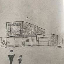 Mon projet du cours : Dessin architectural : penser avec le stylo et le papier. Un progetto di Architettura, Bozzetti, Disegno, Illustrazione architettonica, Sketchbook e Progettazione dello spazio di Anas chaab - 30.06.2024