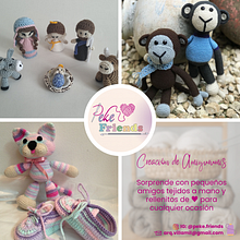 Amigurumis - PekeFriends. Amigurumi, Fiber Arts, Arts, and Crafts project by Yoha Villamil - 06.30.2024