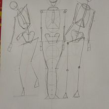 Mi proyecto del curso: Dibujo anatómico para principiantes. Fine Arts, Sketching, Pencil Drawing, Drawing, Realistic Drawing, and Figure Drawing project by Mª del Pilar Moyano Simón - 07.01.2024