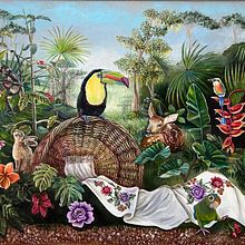 CUADROS DE PINTURA Ein Projekt aus dem Bereich Bildende Künste, Design, Traditionelle Illustration, Malerei, Aquarellmalerei, Artistische Zeichnung und Ölmalerei von Aliza Morgenstern - 02.07.2024