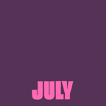July. Motion Graphics, Animation, T, pograph, 3D Animation, Kinetic T, and pograph project by Isaac Coppin - 07.02.2024