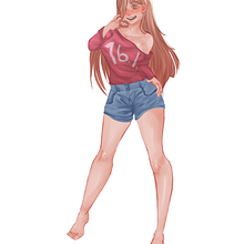 Power | Fanart Ein Projekt aus dem Bereich Digitale Illustration von Amanda Aurora Silvera Rentería - 03.07.2024