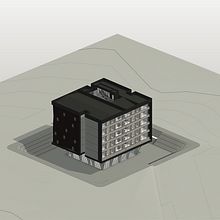 Mi proyecto del curso: Modelado de edificios paramétricos con Revit. 3D, Arquitetura, Arquitetura de interiores, Modelagem 3D, Arquitetura digital, e Visualização arquitetônica projeto de Miguel Ulin - 03.07.2024