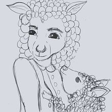 Hybrid Lamb. Un projet de Illustration traditionnelle , et Peinture à l'huile de Lorena Garcia - 03.07.2024