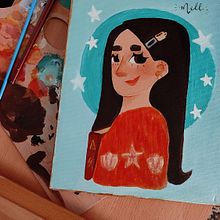 Retrato em Acrílico para Cliente. Projekt z dziedziny Malarstwo akr, lowe,  Malarstwo, Craft, Trad, c i jna ilustracja użytkownika warybarross - 27.06.2024