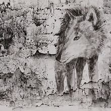 Mijn project van de cursus: Leer dieren illustreren met houtskool en inkt. Fine Arts, Drawing, Ink Illustration, and Naturalistic Illustration project by Willemien - 07.04.2024