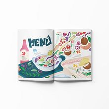 Revista gastronómica "Coma Calle" (Proyecto universitario). Editorial Design, Graphic Design, Digital Illustration, Infographics, T, pograph, and Design project by Sofía Muñoz - 04.15.2024