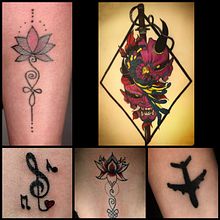 Mi proyecto del curso: Tatuaje para principiantes. Un proyecto de Diseño de tatuajes de jemmyalejo - 05.07.2024
