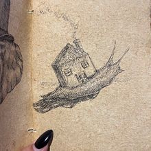 My project for course: Surrealistic Fineliner Illustration. Traditional illustration, Pencil Drawing, Drawing, Realistic Drawing, Artistic Drawing & Ink Illustration project by daniela_glzmtz - 07.05.2024