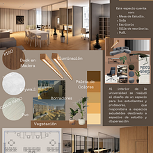 Propuesta de un Estudio para la universidad. Arquitetura, 3D, e Arquitetura de interiores projeto de Isabella Arias - 05.07.2024