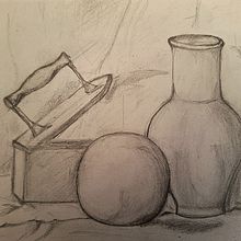 BODEGÓN. Pencil Drawing, Drawing, Realistic Drawing, and Artistic Drawing project by asturgeaturismo - 07.05.2024