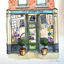 Mon projet du cours : Illustration urbaine à l'aquarelle : peignez votre ville. Painting, Drawing, Watercolor Painting, and Architectural Illustration project by Marie Guillaume - 07.05.2024